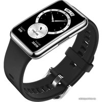 Умные часы Huawei Watch FIT Elegant Edition (серебристый/черный)