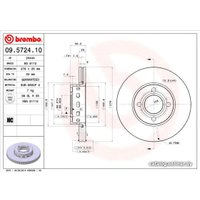  Brembo 09572410