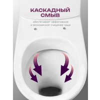 Унитаз напольный Santeri Грация 1P2103S0000BF