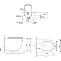 Унитаз подвесной Vincea Globo VT1-14ST