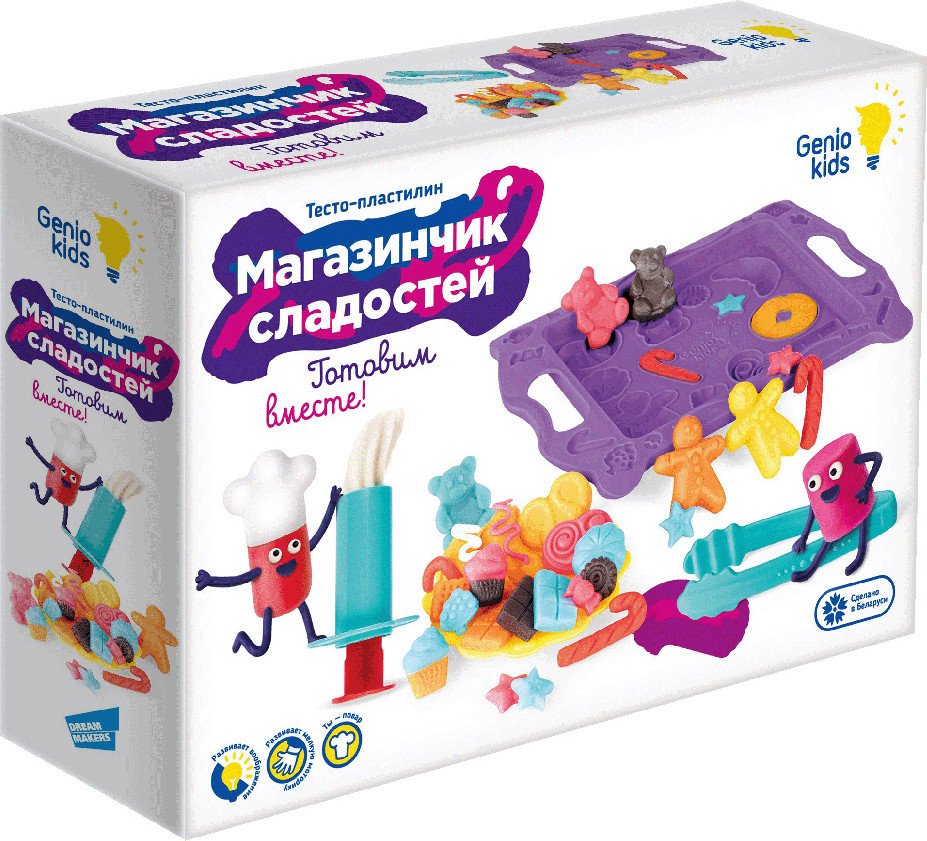 

Набор для лепки Genio Kids Магазинчик сладостей TA2022