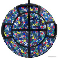 Тюбинг Hubster Люкс Pro S 100 см (чилл аут, синий)