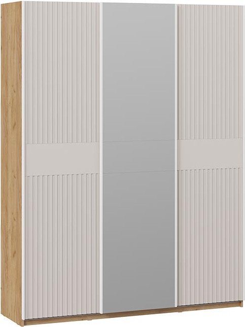 

Шкаф-купе Трия Оскар Хилтон Т2 1800 271097 (ручка белая/дуб крафт золотой/кашемир сатин)