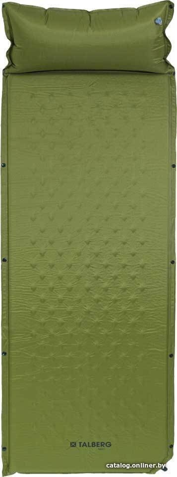 Самонадувающийся коврик Talberg Basic Reg Mat (оливковый)