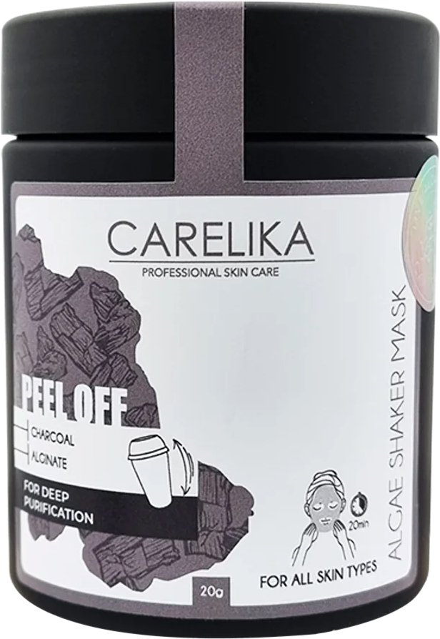 

Carelika Маска для лица альгинатная Peel off Algae Shaker Mask For Deep Purification (20 г)