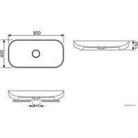 Умывальник Wellsee Croquis 150310000