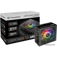 Блок питания Thermaltake Litepower RGB 650W LTP-650AL2NK