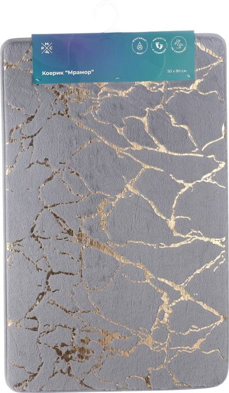 

Коврик для ванной РМС Мрамор К-06СР-50х80