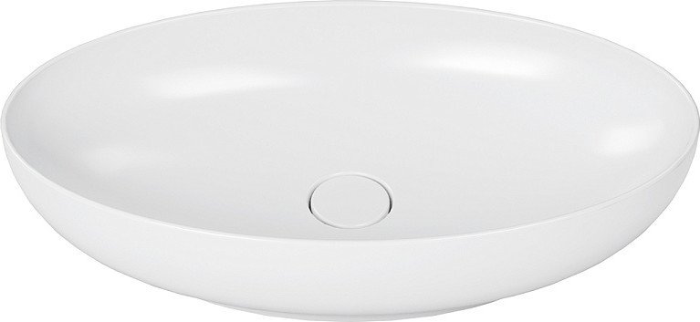 Умывальник Belux Алекс 700 Эллипс (18, белый матовый/Solid Surface)