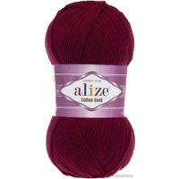 Пряжа для вязания Alize Cotton Gold 57 (330 м, бордовый)