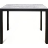 Кухонный стол Древпром М169 Симпл 2 ДП1-03-16 110x68 (бетон метрополитан/черный)
