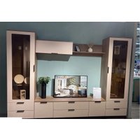 Полка MLK Тоскана (900) с гор.дв. (Дуб табачный/Бисквит)