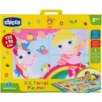 Развивающий коврик Chicco XXL Лесные друзья 00007945100000 (розовый)