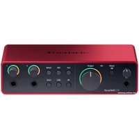 Аудиоинтерфейс Focusrite Scarlett 2i2 (4-е поколение)