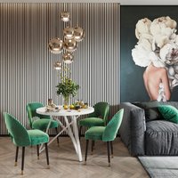 Кухонный стол Домус Твист-5 (белый/белый)