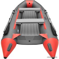 Моторная лодка Roger Boat Trofey 3100 (без киля, графит/красный)