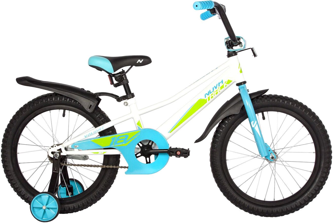 

Детский велосипед Novatrack Valiant 18 2022 183VALIANT.WT22 (белый)