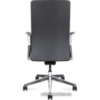 Офисное кресло Norden Сиена LB B 1811 Black Leather (кожа черный/алюминий) в Лиде