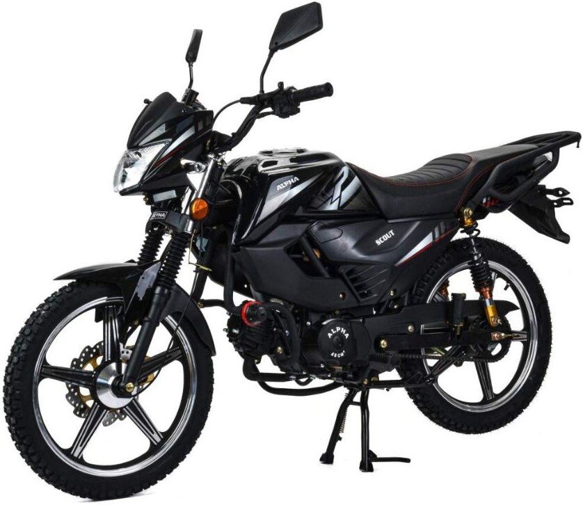 

Мопед Motoland SCOUT 11 (LM48-D) (A) (черный)