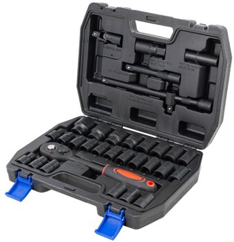 Набор трещотка с головками ForceKraft FK-4323-3MPB (32 предмета)