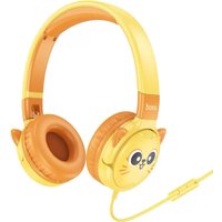 Наушники Hoco W61 (желтый/оранжевый)