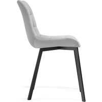 Стул Notta Челси (черный/светло-серый)