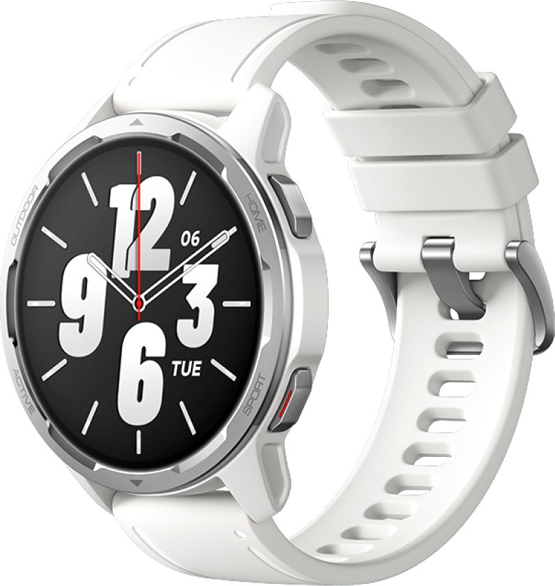 

Умные часы Xiaomi Watch S1 Active (серебристый/белый, международная версия)