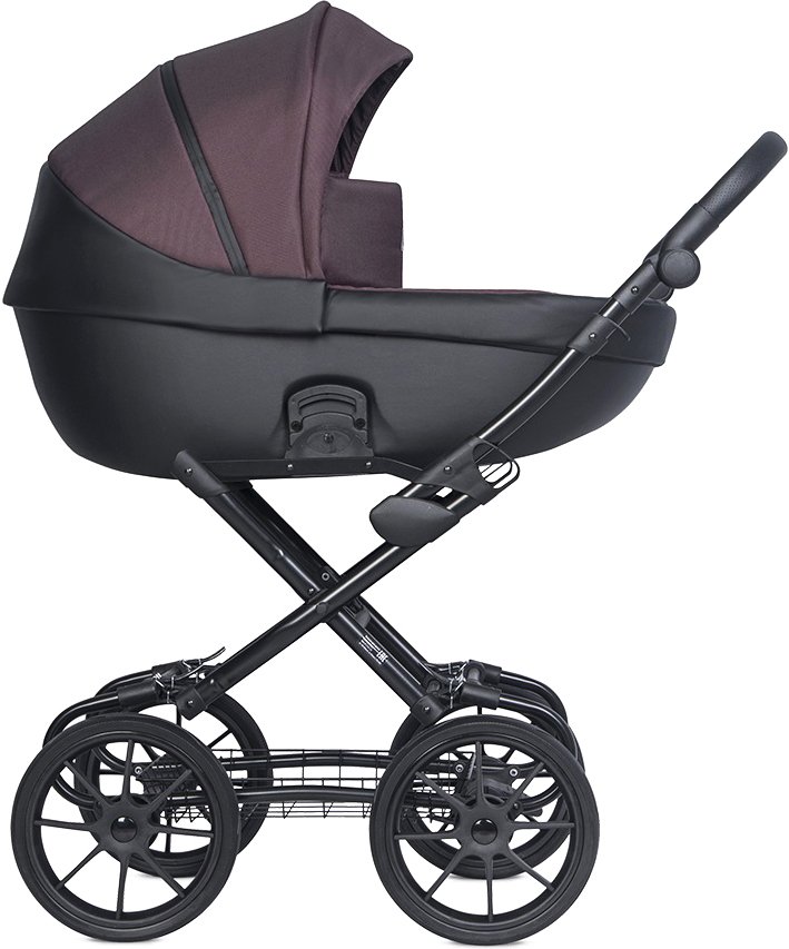 

Универсальная коляска Riko Basic Pacco Classic (2 в 1, 01 Plum)