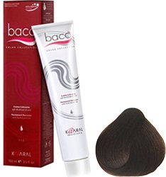 

Крем-краска для волос Kaaral Baco 5.43 светлый золотситый медный каштан