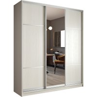 Шкаф-купе Евва 233 ВS.02 АЭП ШК.3 01 (бодега/хром)