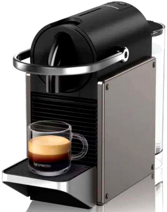 Капсульная кофеварка Nespresso Pixie C62 Titan