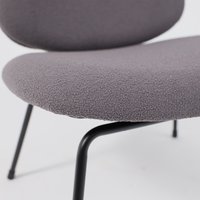 Стул AksHome Sway (серое букле SD8068-5/черный)