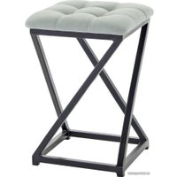 Табурет AMC Comfort 8К1.10 (кожзам, мятный/черный)