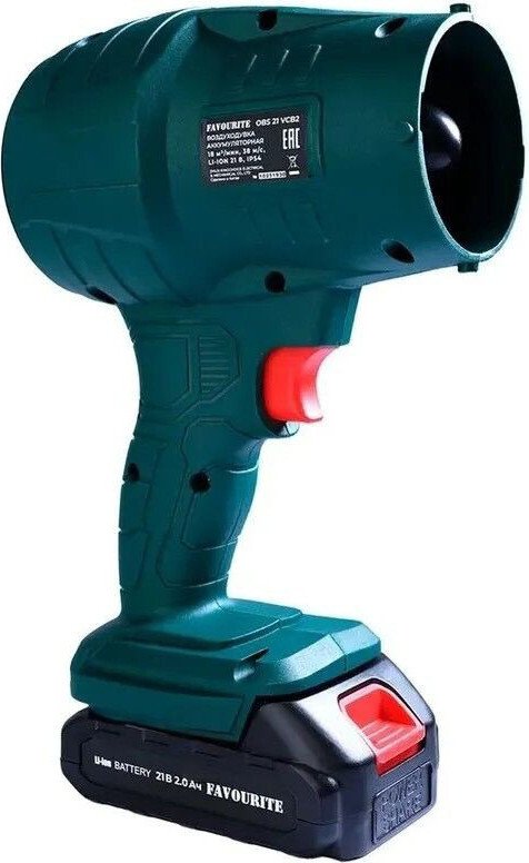 

Ручная воздуходувка Favourite OBS 21 VCB2 (с 2-мя АКБ)