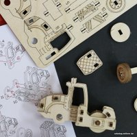 3Д-пазл Uniwood Дорожная техника 30172 (3 модели)