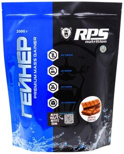 

Гейнер RPS Nutrition Premium Mass Gainer (двойной шоколад, 2000 г)