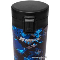 Термокружка Nisus N.TMК-05 0.4л (синий/черный)