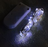 Диодная нить роса 087/1 20Led (белый холодный)