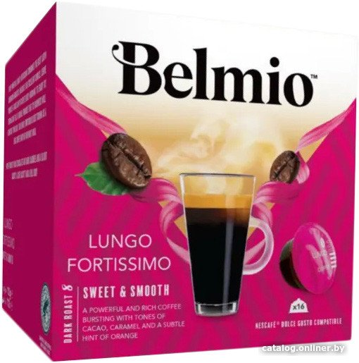 Кофе в капсулах Belmio Lungo Fortissimo Dolce Gusto 16 шт