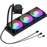 Система жидкостного охлаждения для процессора Coolleo Ice Fairy Dig 360 Lite (черный)