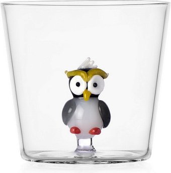 Стакан для воды и напитков Ichendorf Milano Woodland Tales 0935209615 (разноцветная сова)