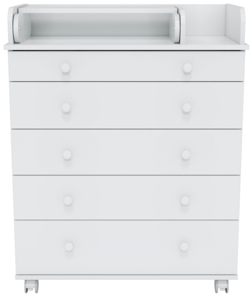 Детский комод Incanto Oskar V 800/5 PK-0004/0 (белый)