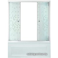 Стеклянная шторка для ванны Triton Аква Мозаика 150