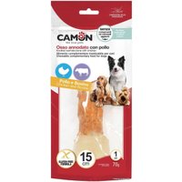 Лакомство для собак Camon Knotted rawhide bone with chicken 70 г (15 см)