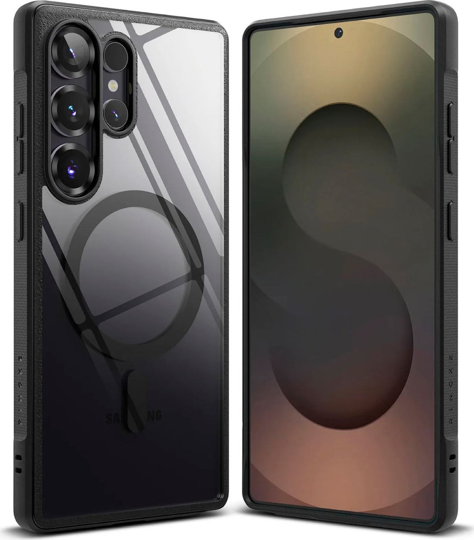 

Чехол для телефона Ringke Fusion Bold Magnetic для Galaxy S25 Ultra Black