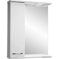  Tivoli Шкаф с зеркалом Прима 60 461777 (левый, белый)