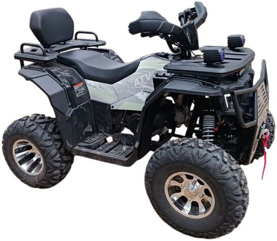 Квадроцикл ATV MX 200cc (черный/серый)