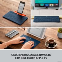 Клавиатура Logitech Keys-To-Go 920-010123 (синий)