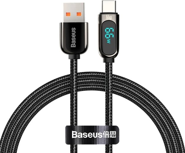 

Кабель Baseus USB Type-A - USB Type-C CASX020101 (2 м, черный)