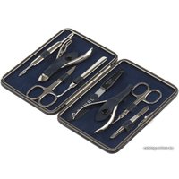 Набор для маникюра и педикюра Dewal 906BLUE (синий)